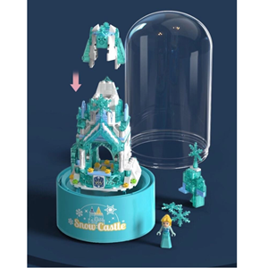 لگو دیزنی گوی موزیکال طرح قلعه برفی 301 قطعه snow castle_اسباب بازی لگو